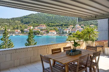 Modern Island Villa with Infinity Pool, Korčula