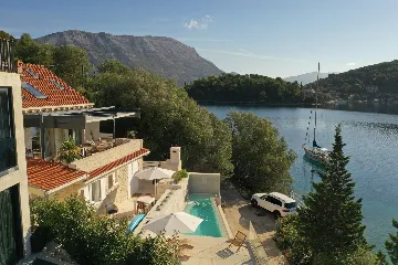 Modern Island Villa with Infinity Pool, Korčula