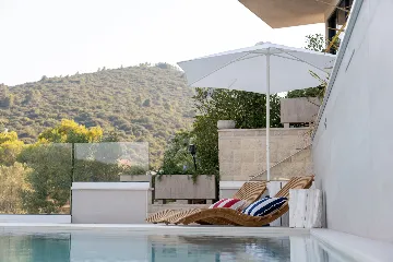 Modern Island Villa with Infinity Pool, Korčula