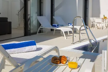 Contemporary Villa with Heated Pool in Seget Donji