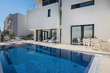 Modern Villa Retreat with Pool in Seget Donji