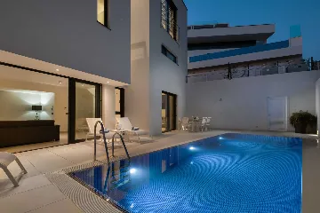 Modern Villa Retreat with Pool in Seget Donji