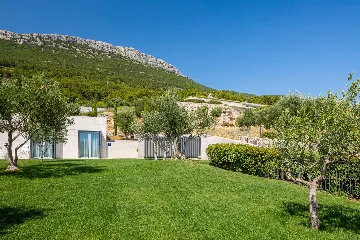 Contemporary Villa Retreat with Heated Pool in Kaštel Stari