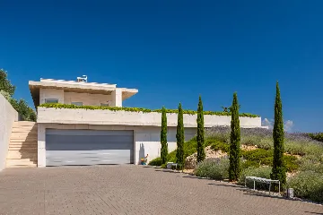 Contemporary Villa Retreat with Heated Pool in Kaštel Stari