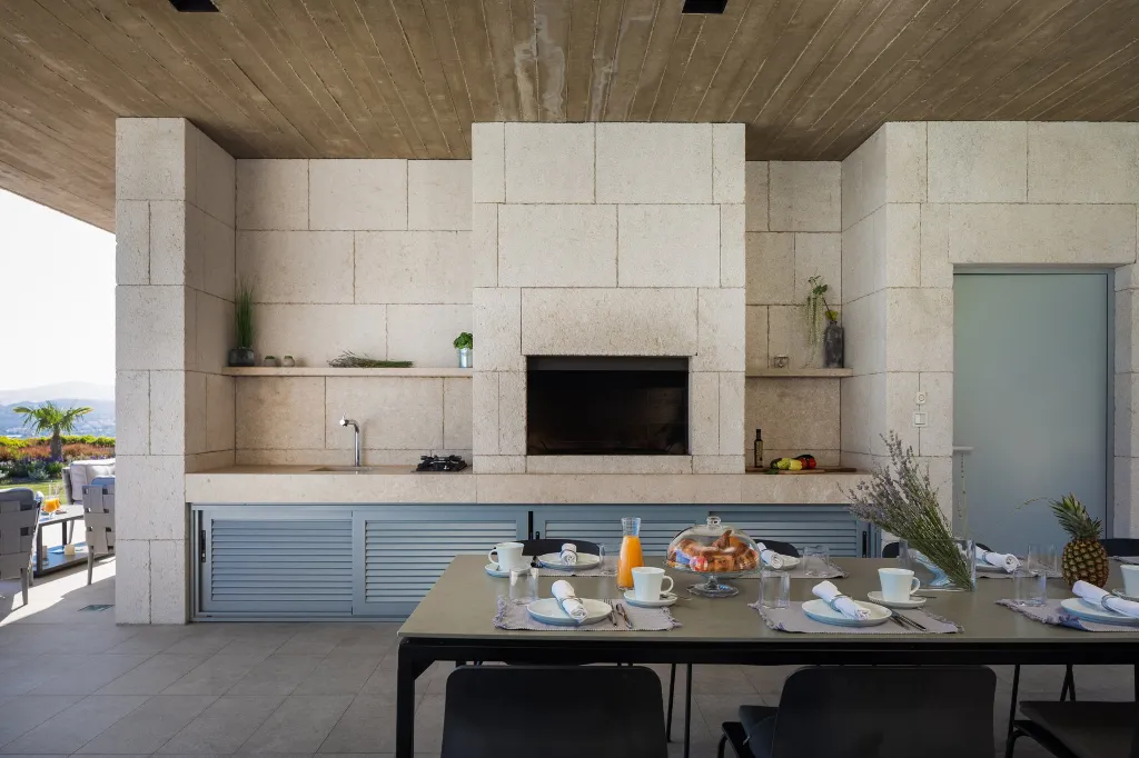 Contemporary Villa Retreat with Heated Pool in Kaštel Stari