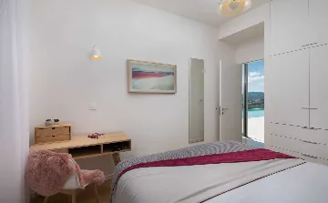 Contemporary Villa Retreat with Heated Pool in Kaštel Stari