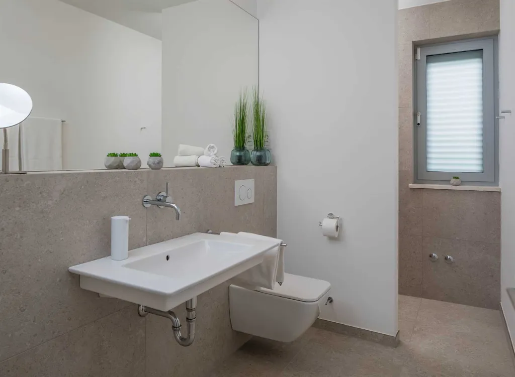 Contemporary Villa Retreat with Heated Pool in Kaštel Stari