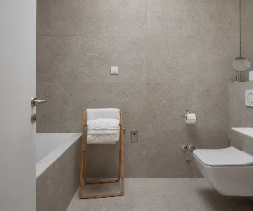 Contemporary Villa Retreat with Heated Pool in Kaštel Stari