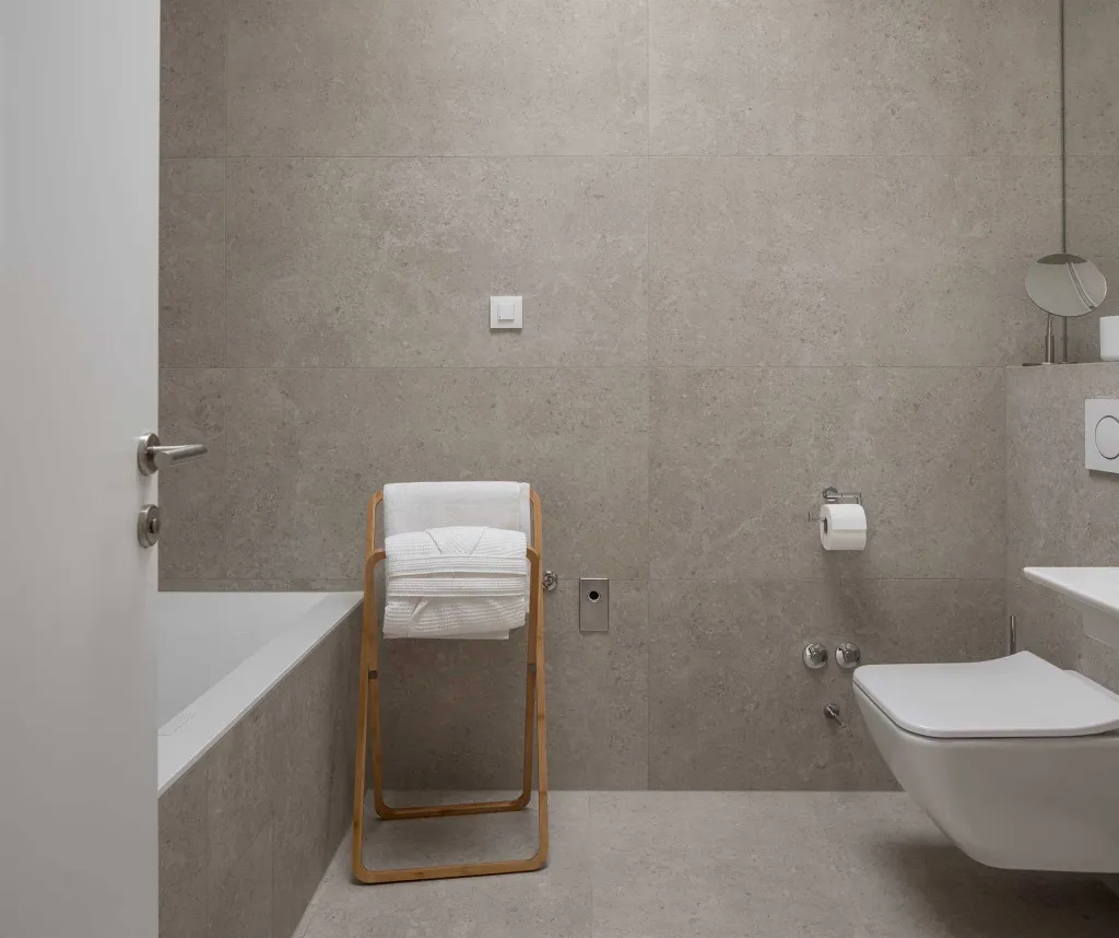 Contemporary Villa Retreat with Heated Pool in Kaštel Stari