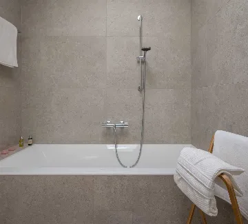 Contemporary Villa Retreat with Heated Pool in Kaštel Stari