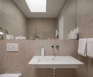 Contemporary Villa Retreat with Heated Pool in Kaštel Stari