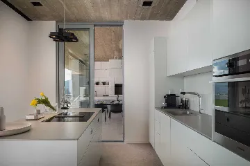 Contemporary Villa Retreat with Heated Pool in Kaštel Stari