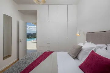 Contemporary Villa Retreat with Heated Pool in Kaštel Stari