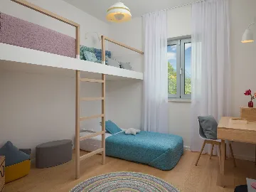 Contemporary Villa Retreat with Heated Pool in Kaštel Stari