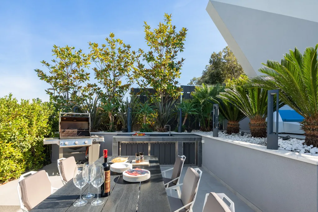 Exclusive Seaside Villa with 2 Pools in Korcula