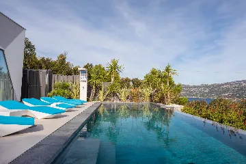 Exclusive Seaside Villa with 2 Pools in Korcula