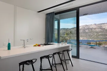 Exclusive Seaside Villa with 2 Pools in Korcula