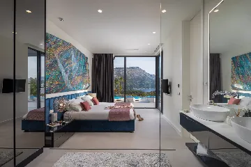 Exclusive Seaside Villa with 2 Pools in Korcula