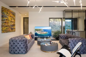 Exclusive Seaside Villa with 2 Pools in Korcula