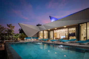 Exclusive Seaside Villa with 2 Pools in Korcula