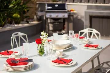 Exclusive Seaside Villa with 2 Pools in Korcula