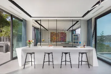 Exclusive Seaside Villa with 2 Pools in Korcula