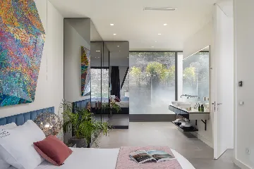 Exclusive Seaside Villa with 2 Pools in Korcula