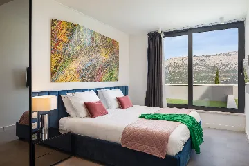 Exclusive Seaside Villa with 2 Pools in Korcula