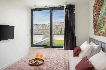 Exclusive Seaside Villa with 2 Pools in Korcula