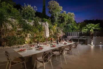 Exclusive Seaside Villa with 2 Pools in Korcula