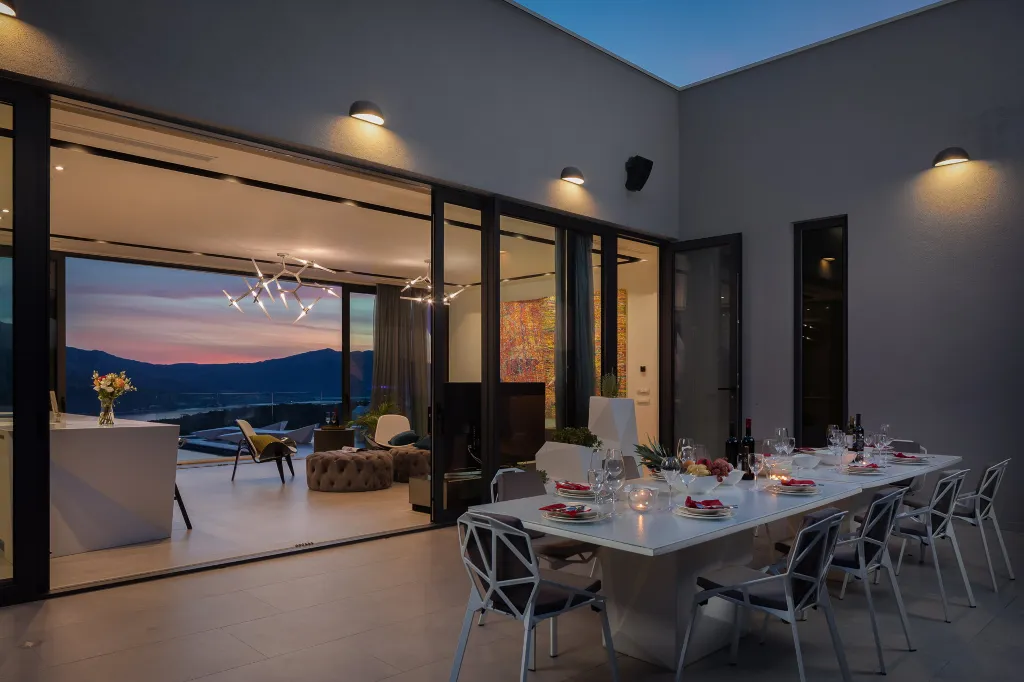 Exclusive Seaside Villa with 2 Pools in Korcula