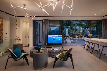 Exclusive Seaside Villa with 2 Pools in Korcula