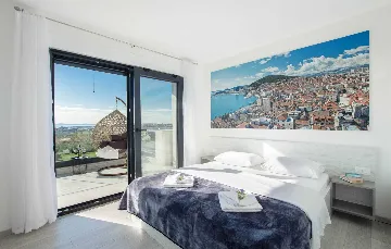 Modern Family Villa with Heated Pool in Solin