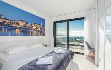 Modern Family Villa with Heated Pool in Solin