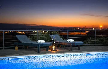 Modern Family Villa with Heated Pool in Solin