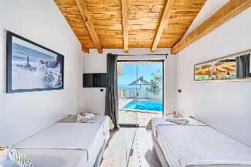 Seaside Villa with Private Pool in Murter