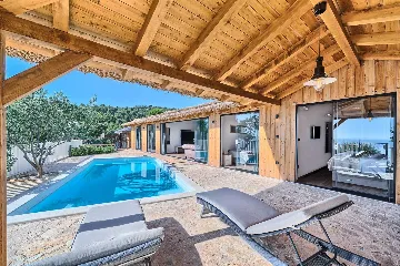 Seaside Villa with Private Pool in Murter