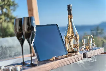 Private Pool Bungalow for Two in Murter