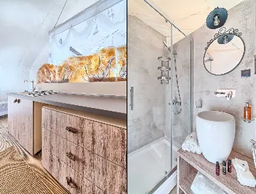 Private Pool Bungalow for Two in Murter