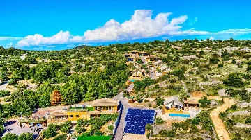 Private Pool Bungalow for Two in Murter