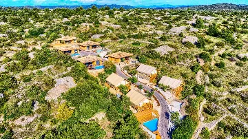 Beachside Bungalow Retreat Murter with Pool Access