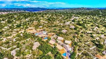 Beachside Bungalow Retreat Murter with Pool Access