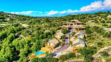 Beachside Bungalow Retreat Murter with Pool Access