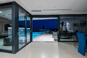 Contemporary Villa with Heated Pool in Mlini