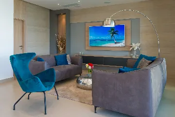 Contemporary Villa with Heated Pool in Mlini