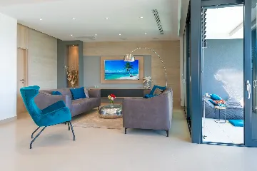 Contemporary Villa with Heated Pool in Mlini