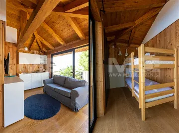 Beachfront Bungalow with Pool, Murter