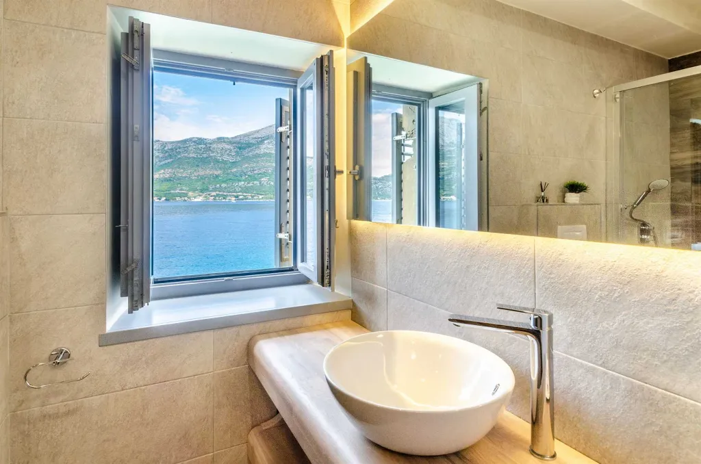 Seaside Family Villa with Pool in Korčula