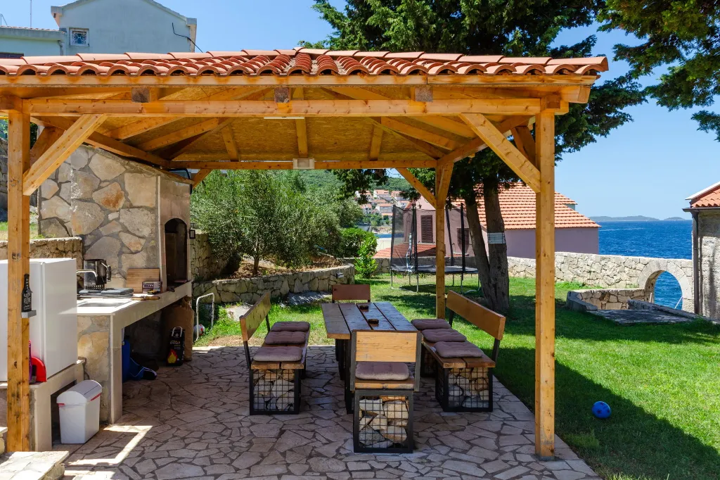 Seaside Family Villa with Pool in Korčula