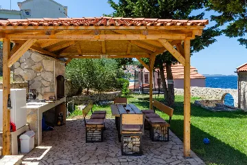 Seaside Family Villa with Pool in Korčula